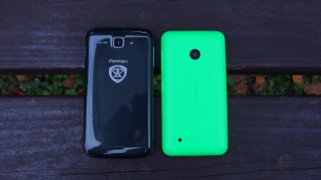 Prestigio MultiPhone 8400 Duo vs. Nokia Lumia 530 Dual