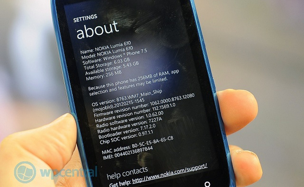 Nokia Lumia 610