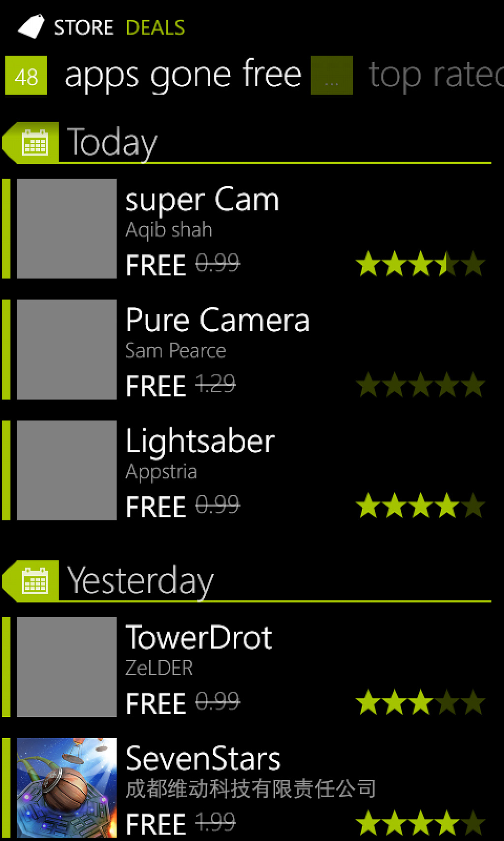 Store Deals