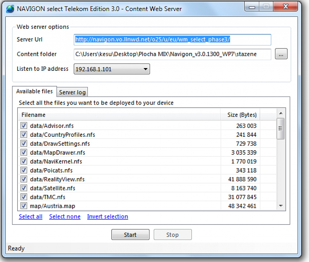 navigon instal