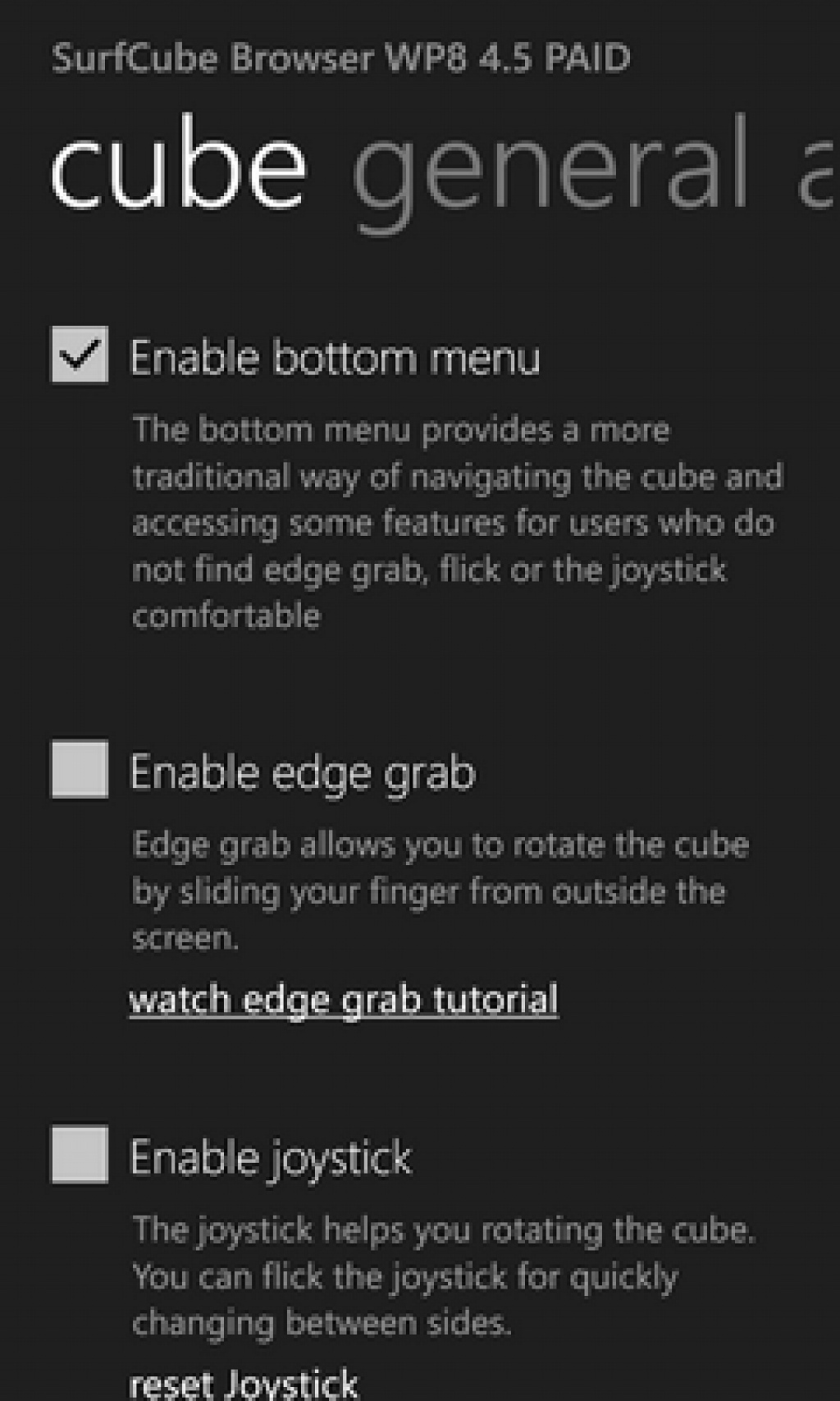 Surfcube 3D Browser