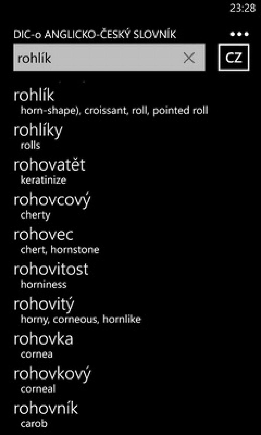 dictionary