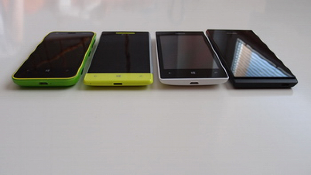 Nokia Lumia 520 vs. Nokai Lumia 620 vs. HTC 8S vs. Huawei Ascend W1
