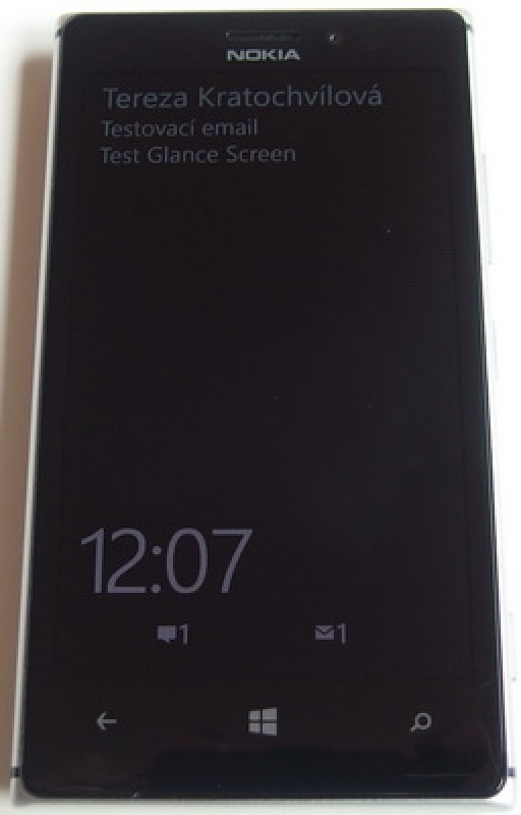 glance screen
