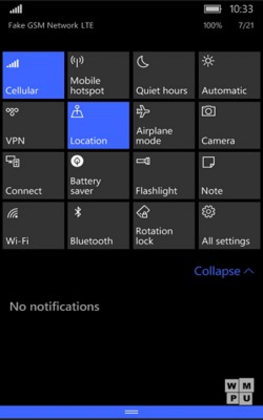 klikněte pro zvětšení W10M IP 10240 Emu