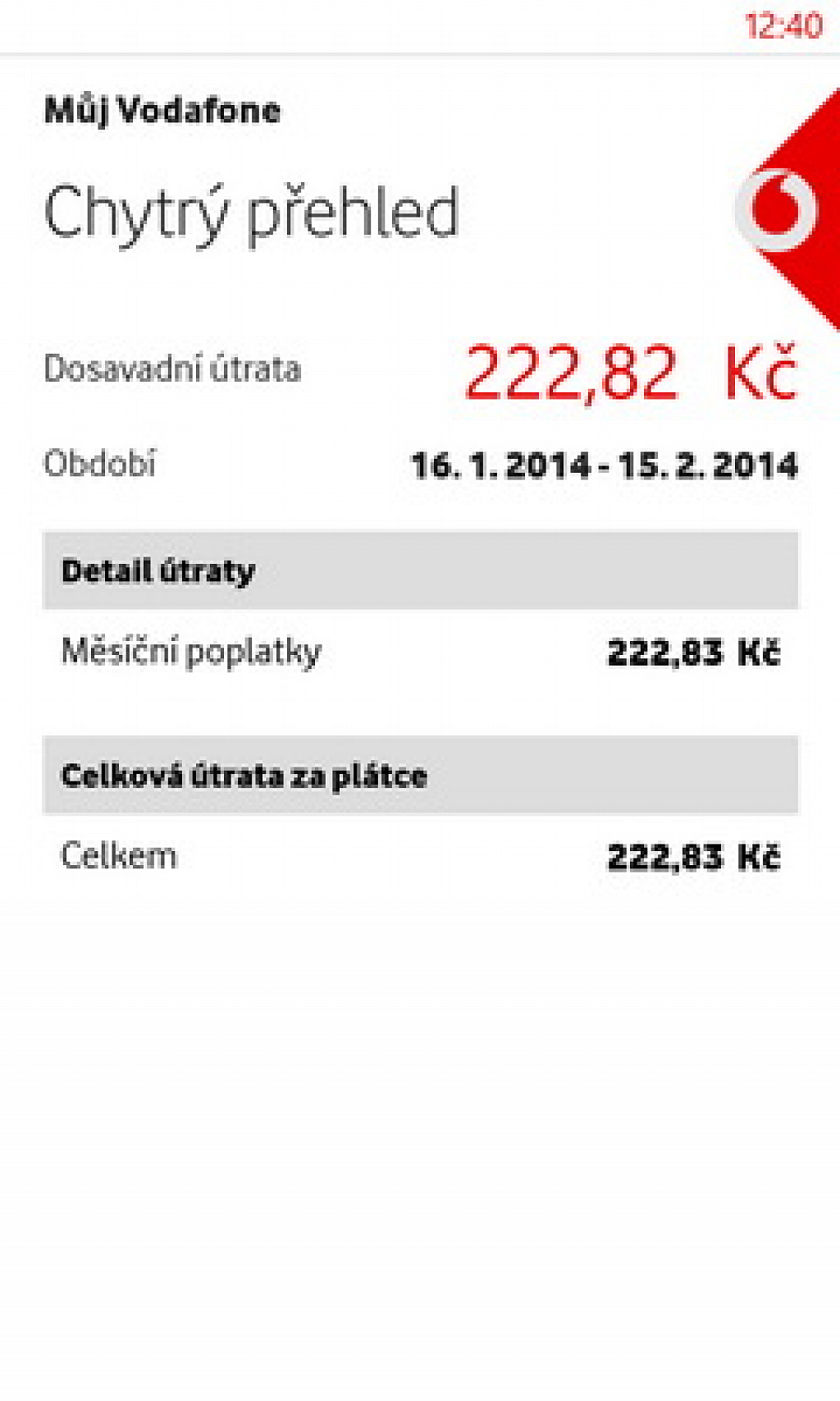 muj vodafone