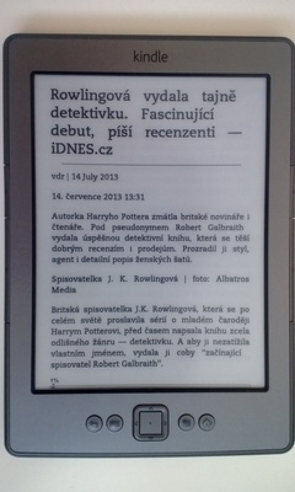 push to kindle