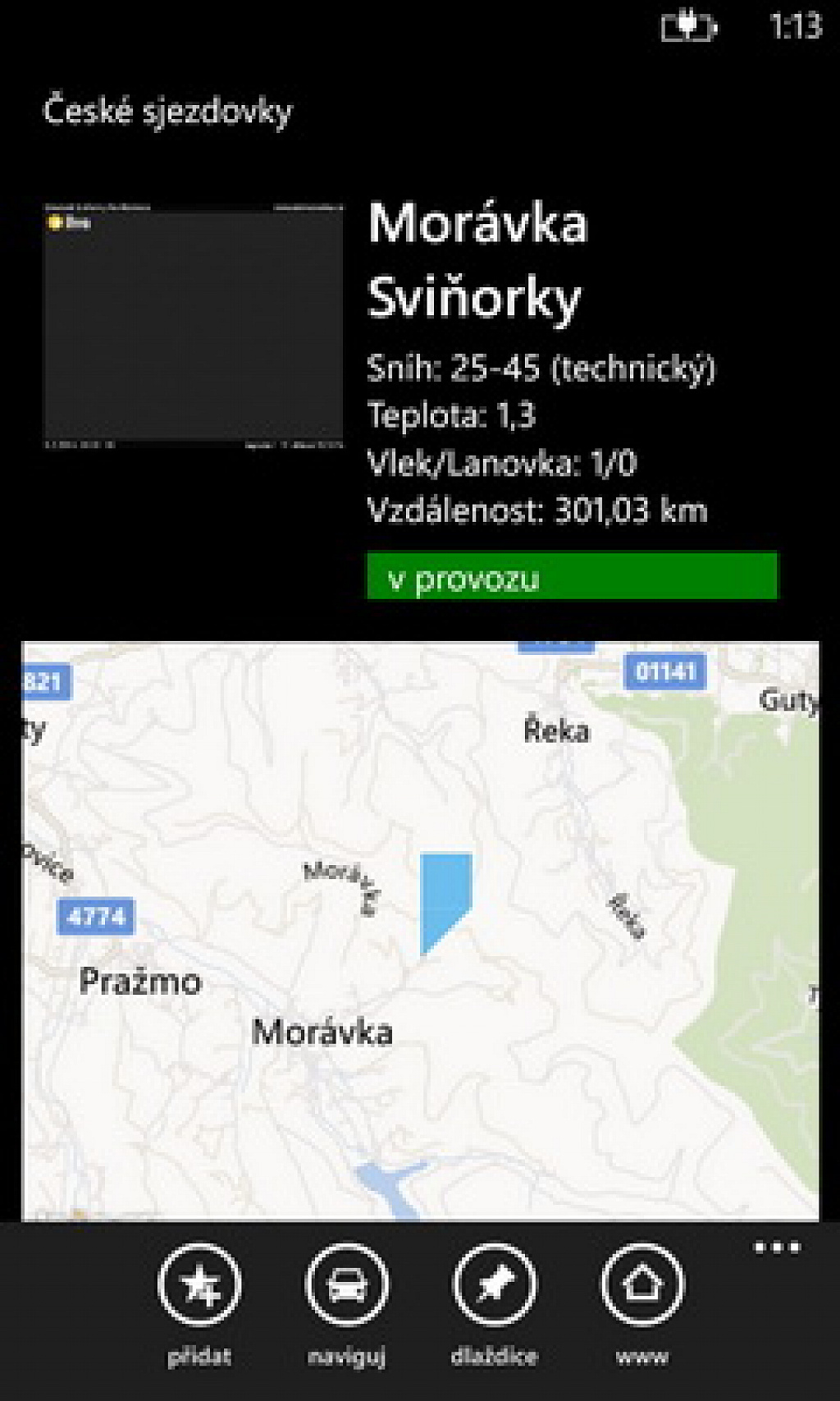 sjezdovky