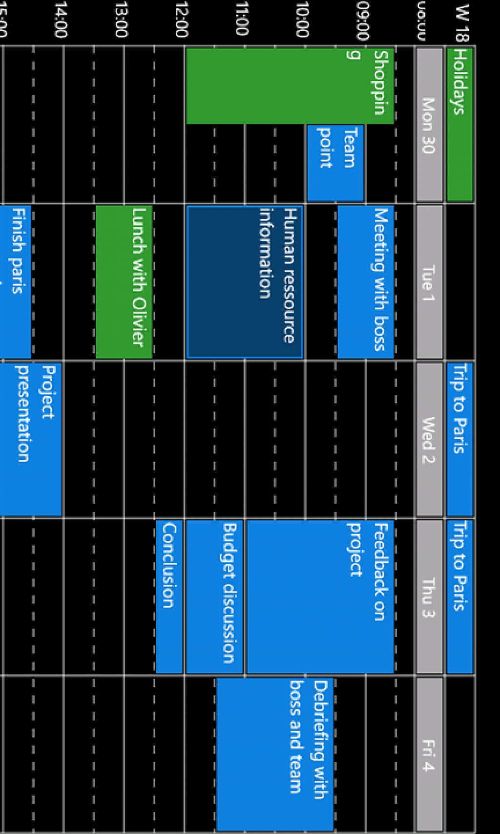 WP7 Calendar