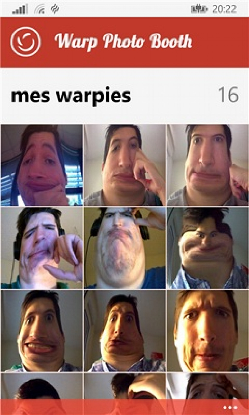 Warp Photo Booth