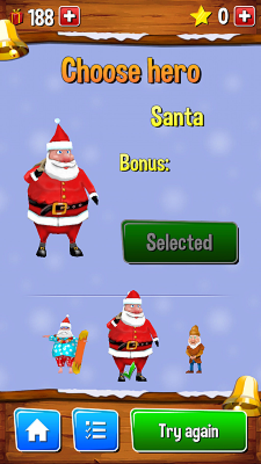 Running with Santa
