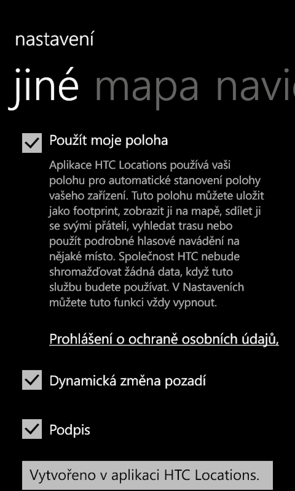 HTC Locations