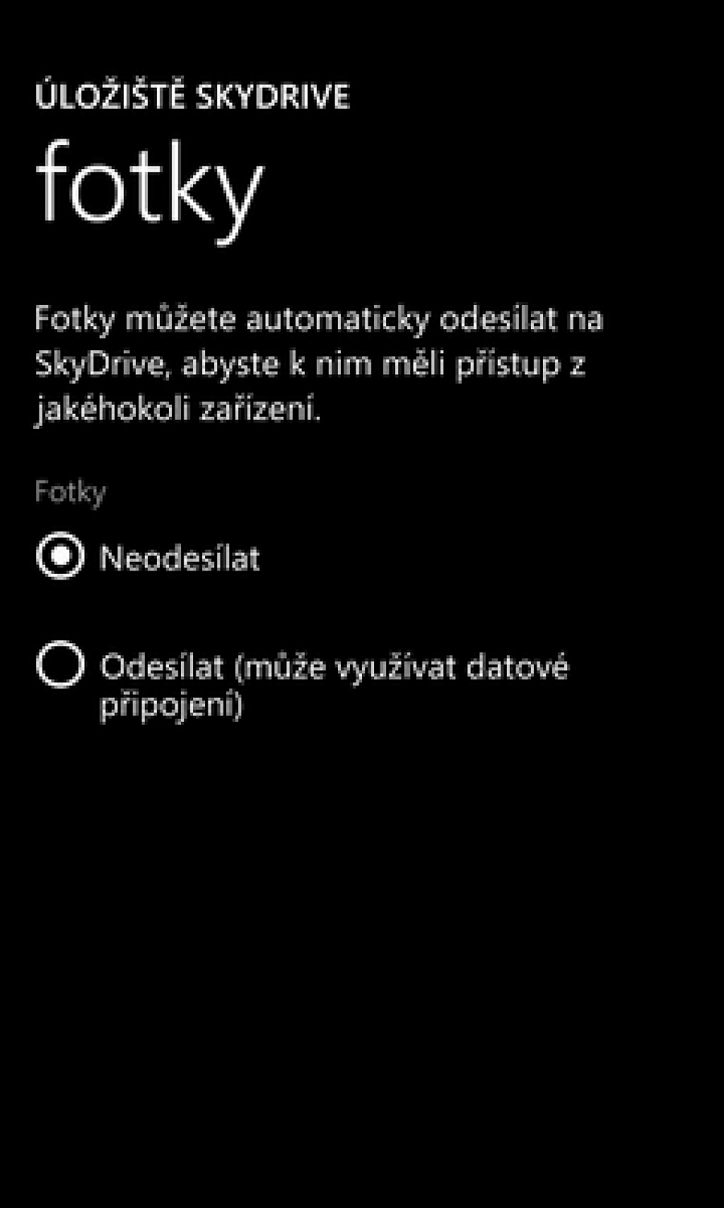 WP8 region