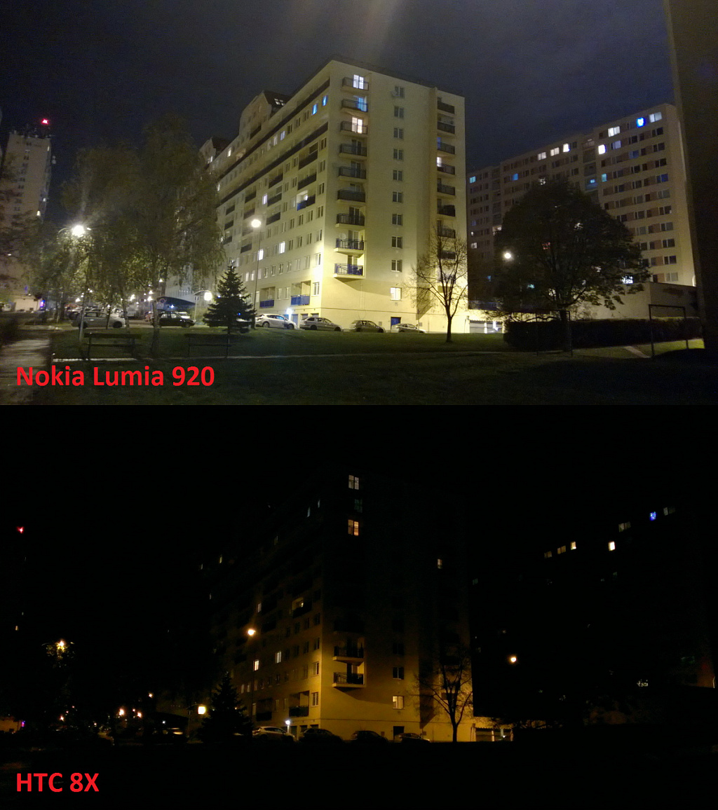 Lumia 920 vs. HTC 8X