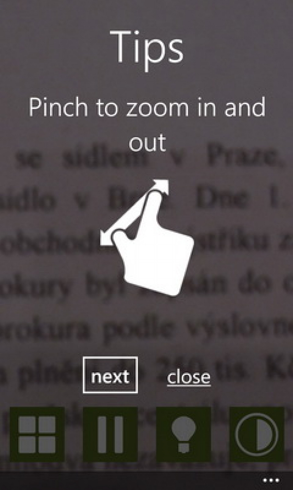 nokia magnifier
