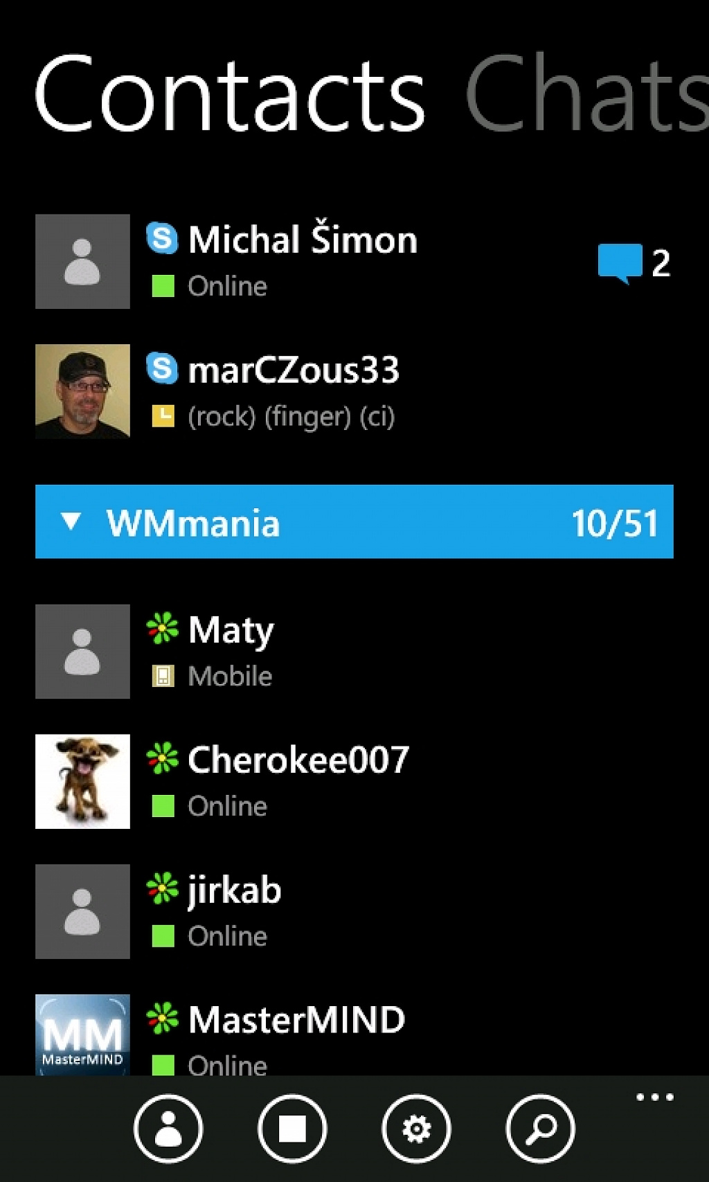 IM+ for Windows Phone 7