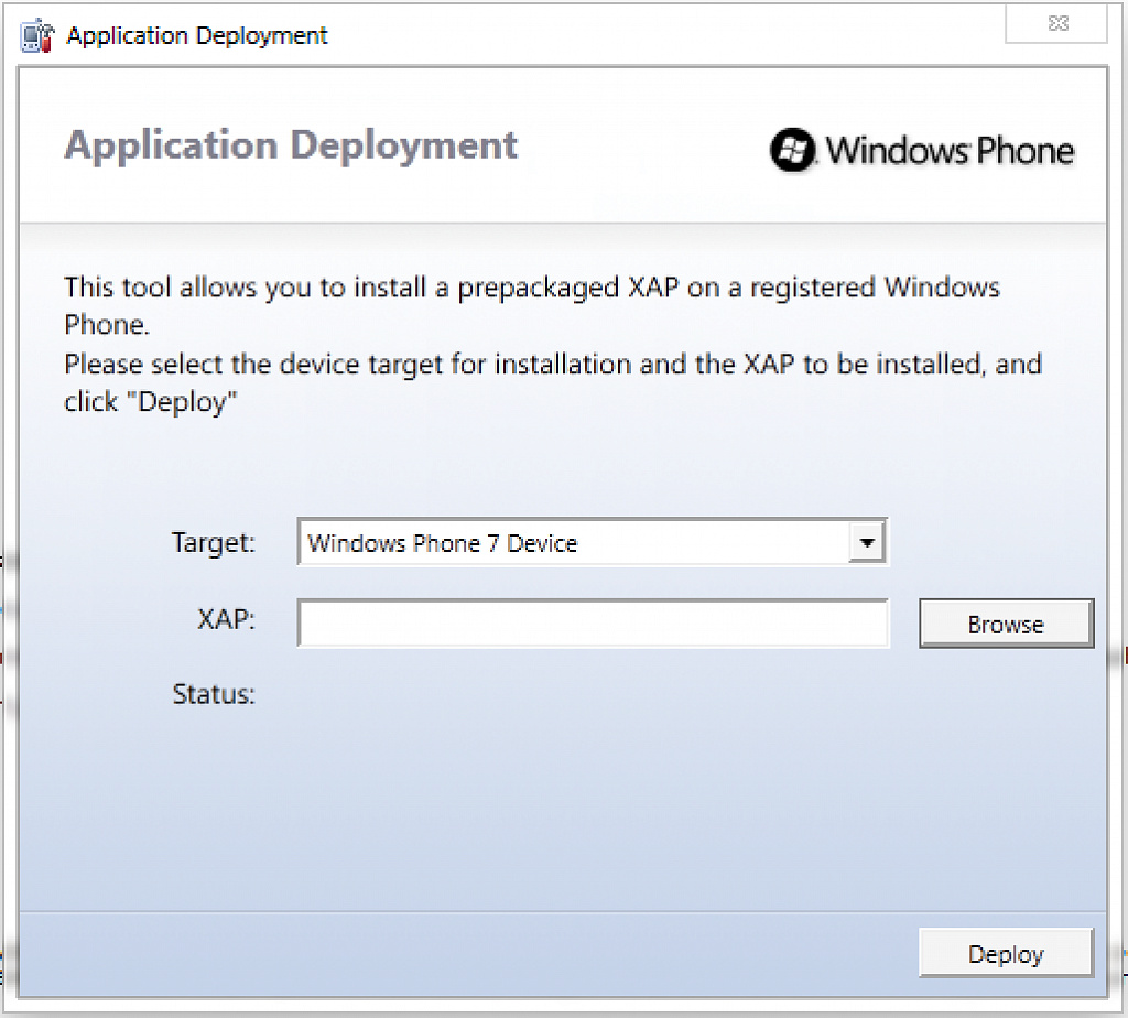 Application Deployment