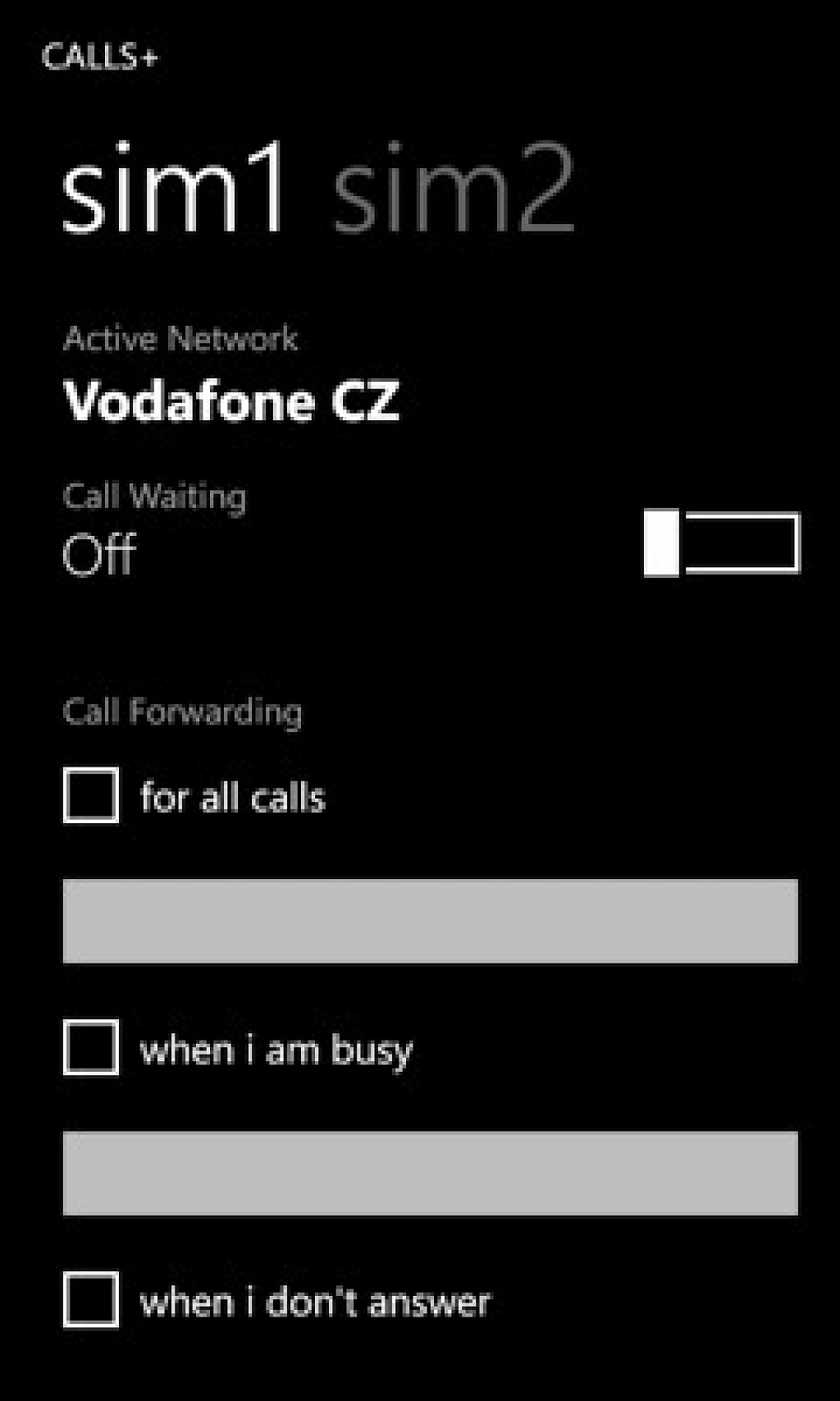 Calls-plus