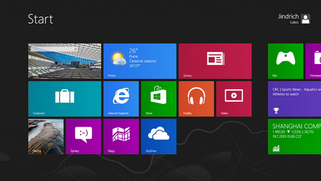 Windows 8 gesta
