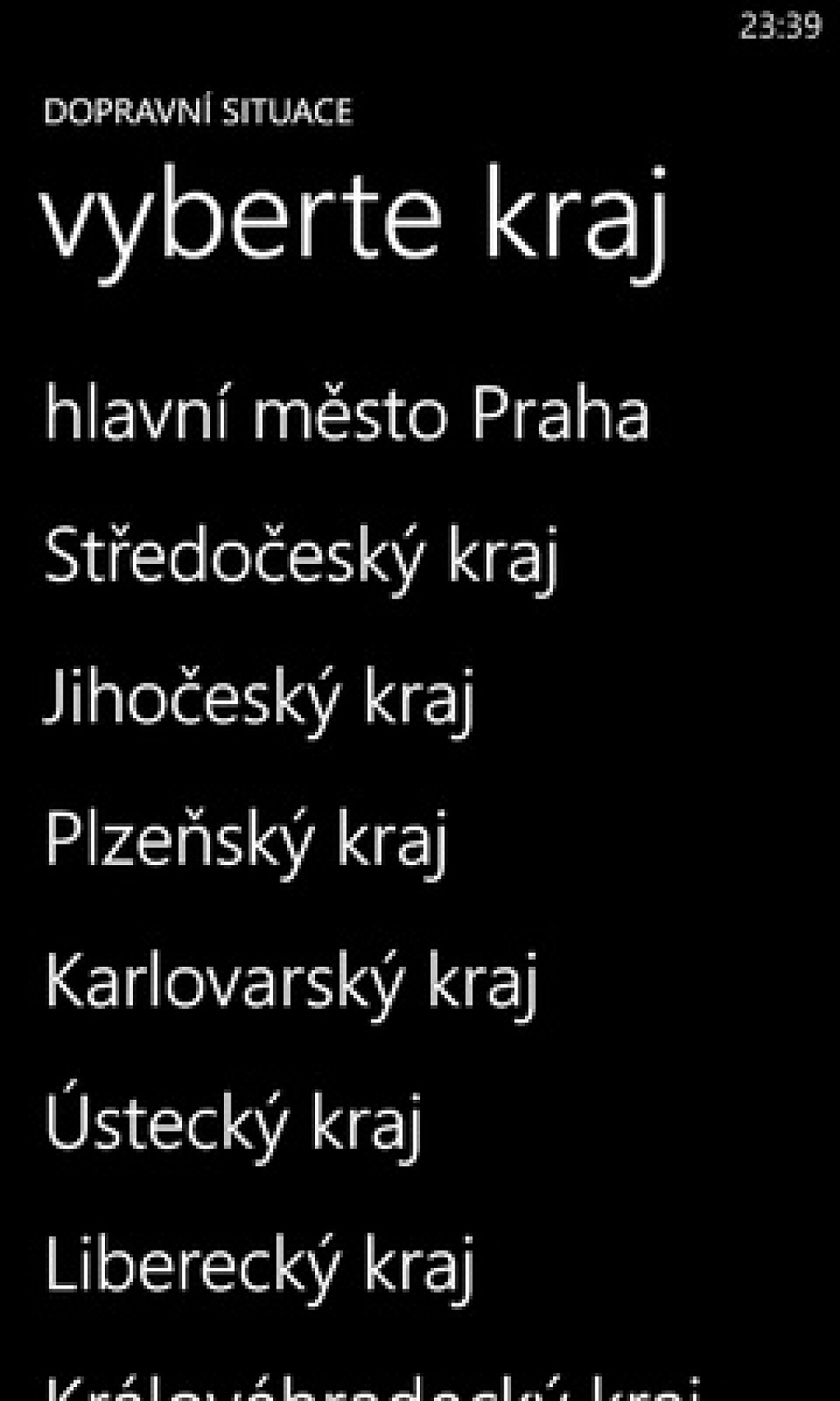 dopravni situace