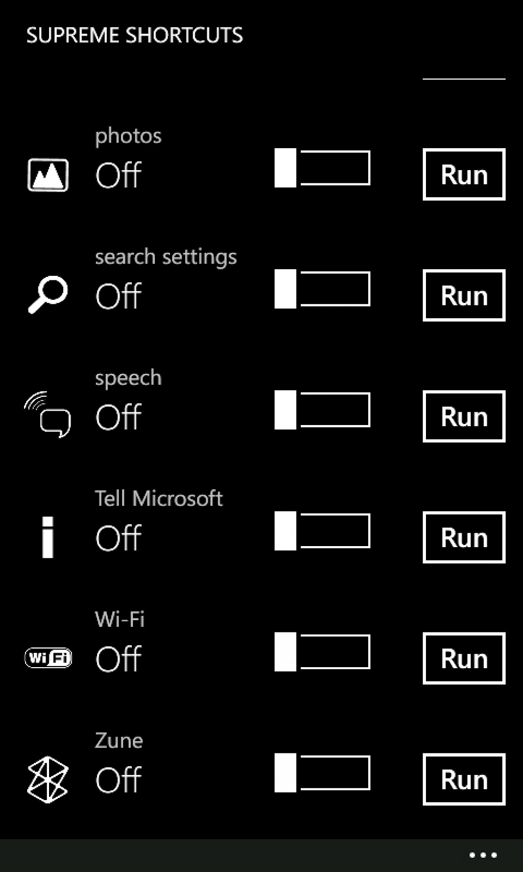 Supreme Shortcuts