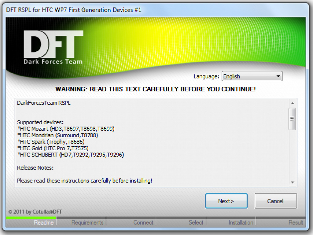 RSPL for Windows Phone 7