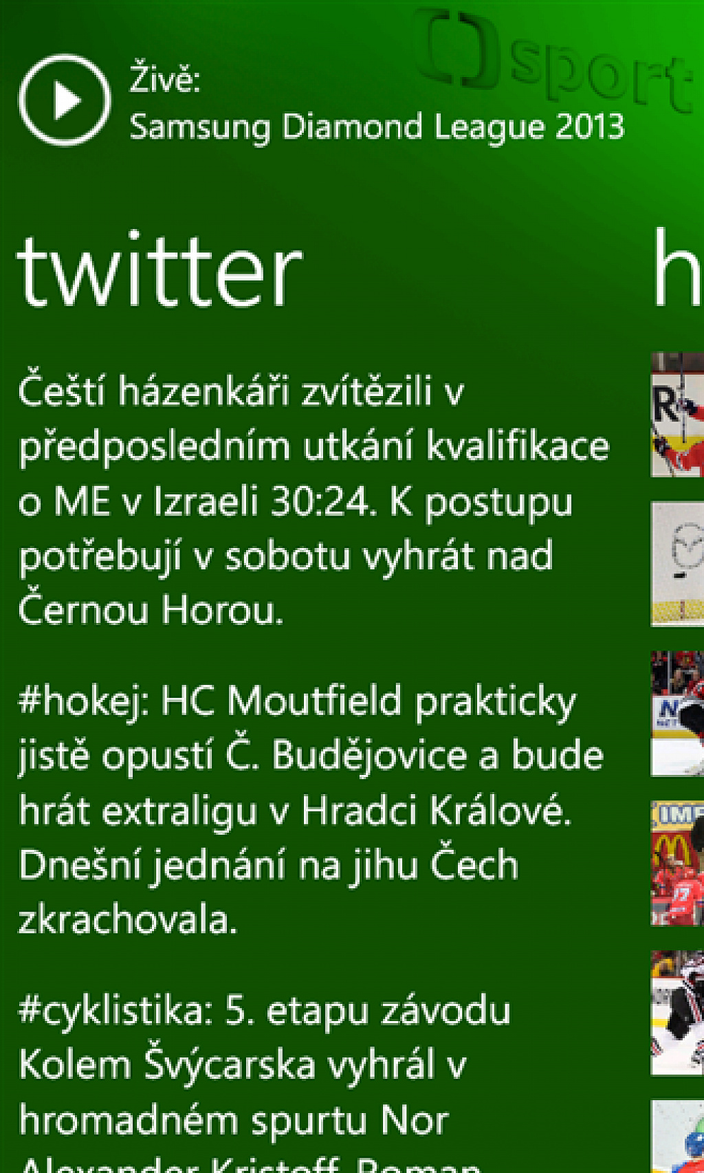 ČT sport