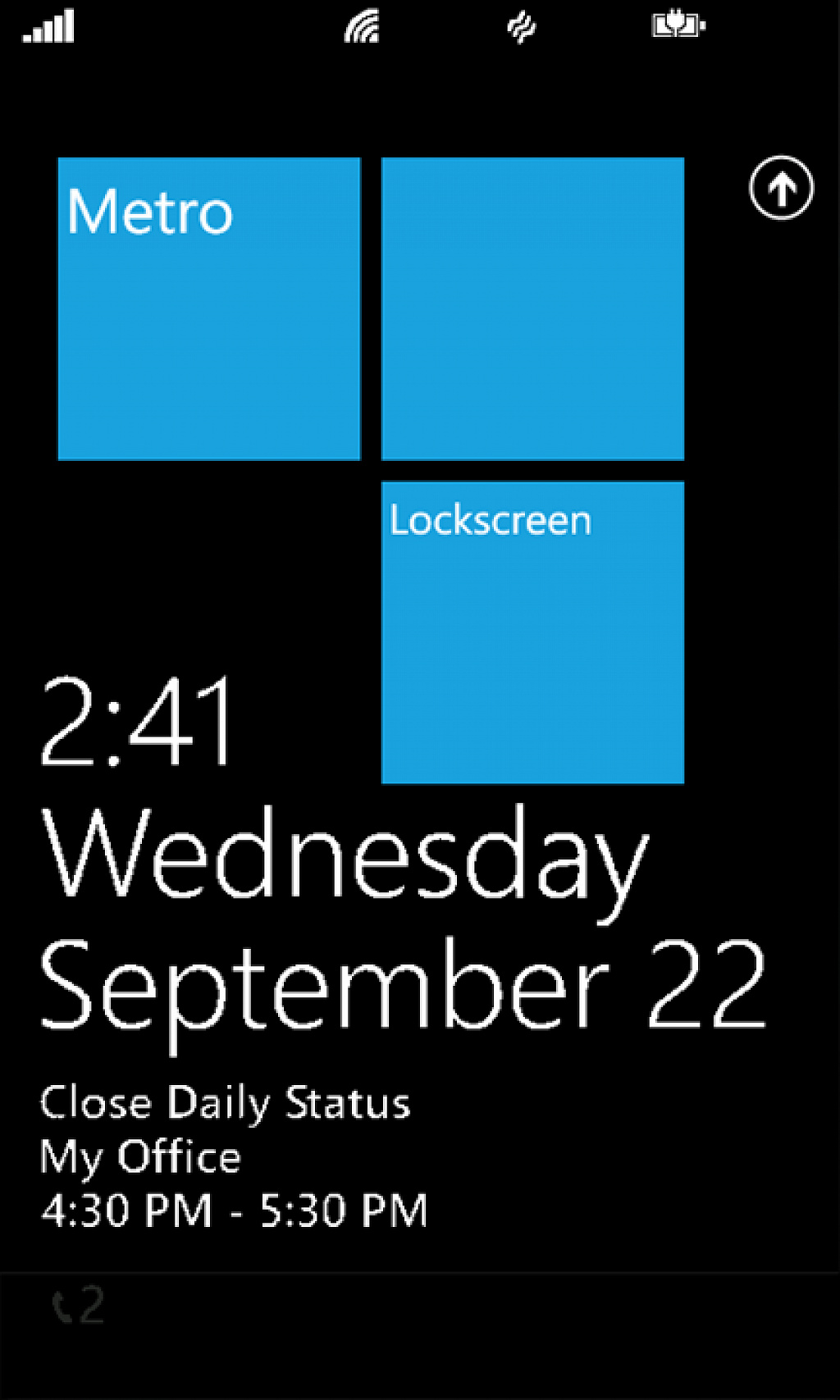 Metro Lockscreen