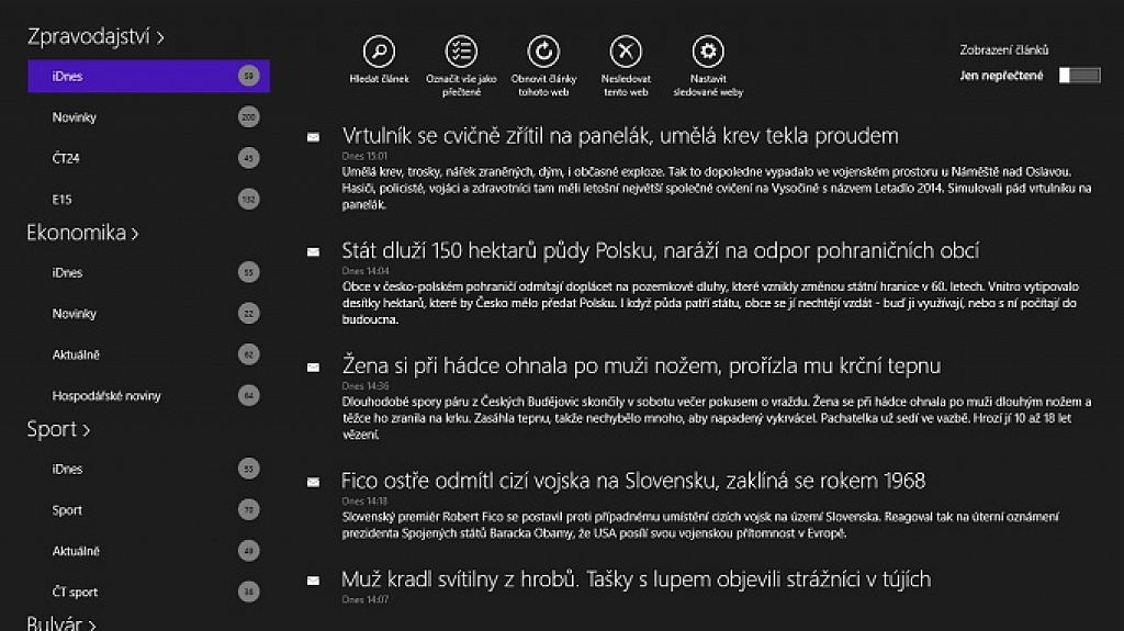 České aktuality