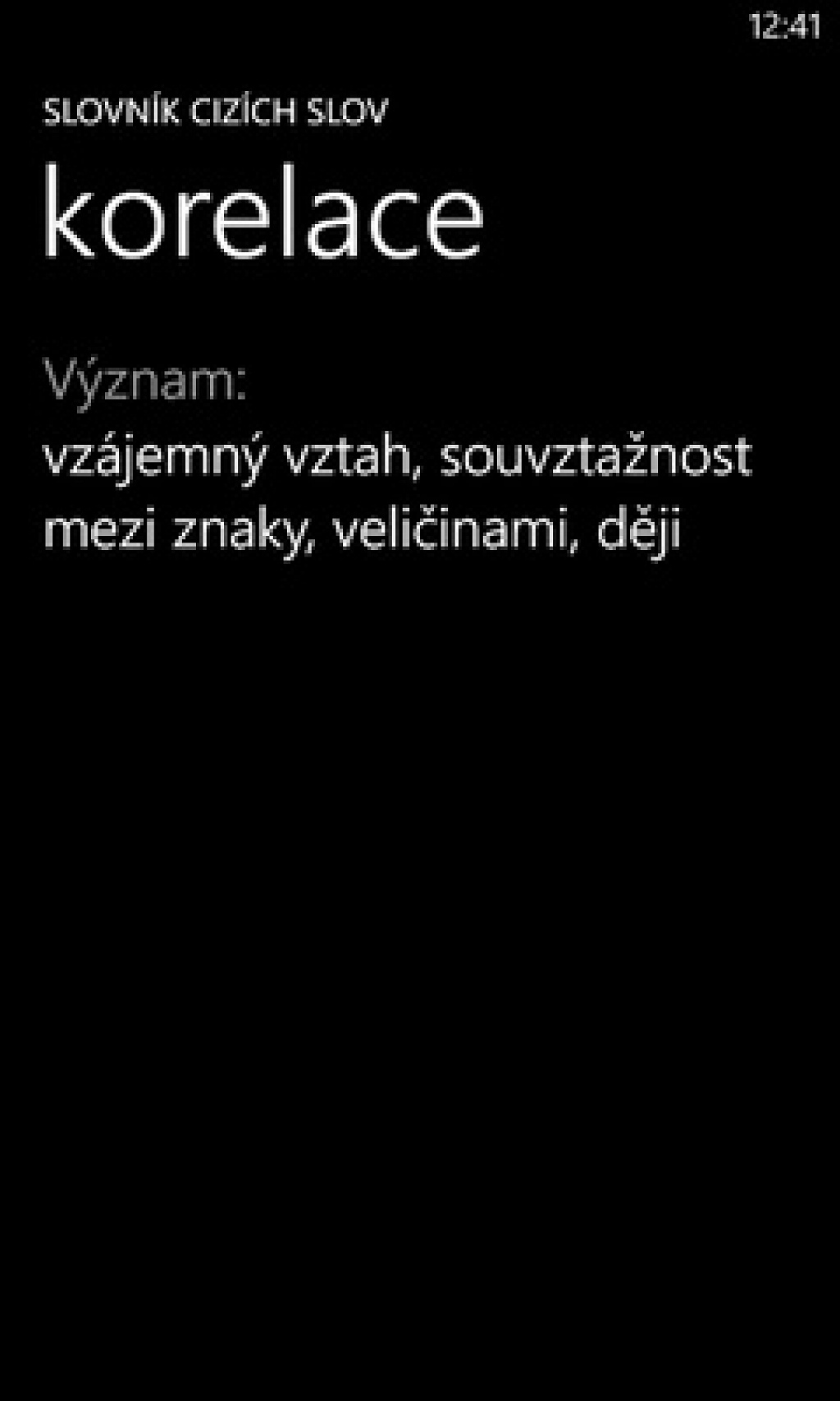slovník
