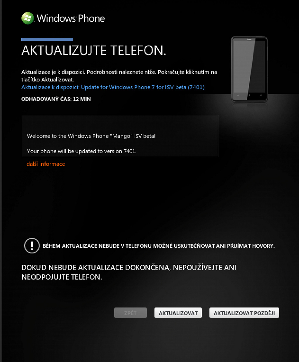 Zune update