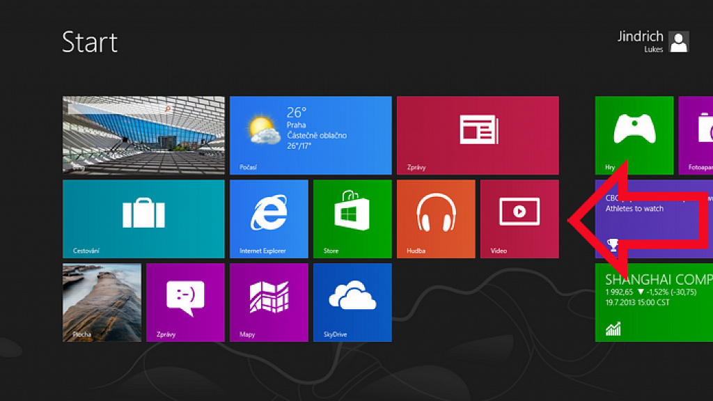 Windows 8 gesta