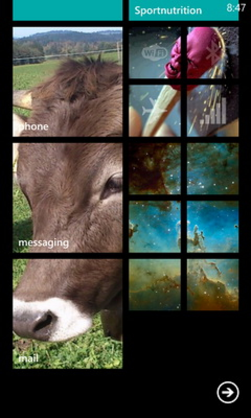 launcher tile