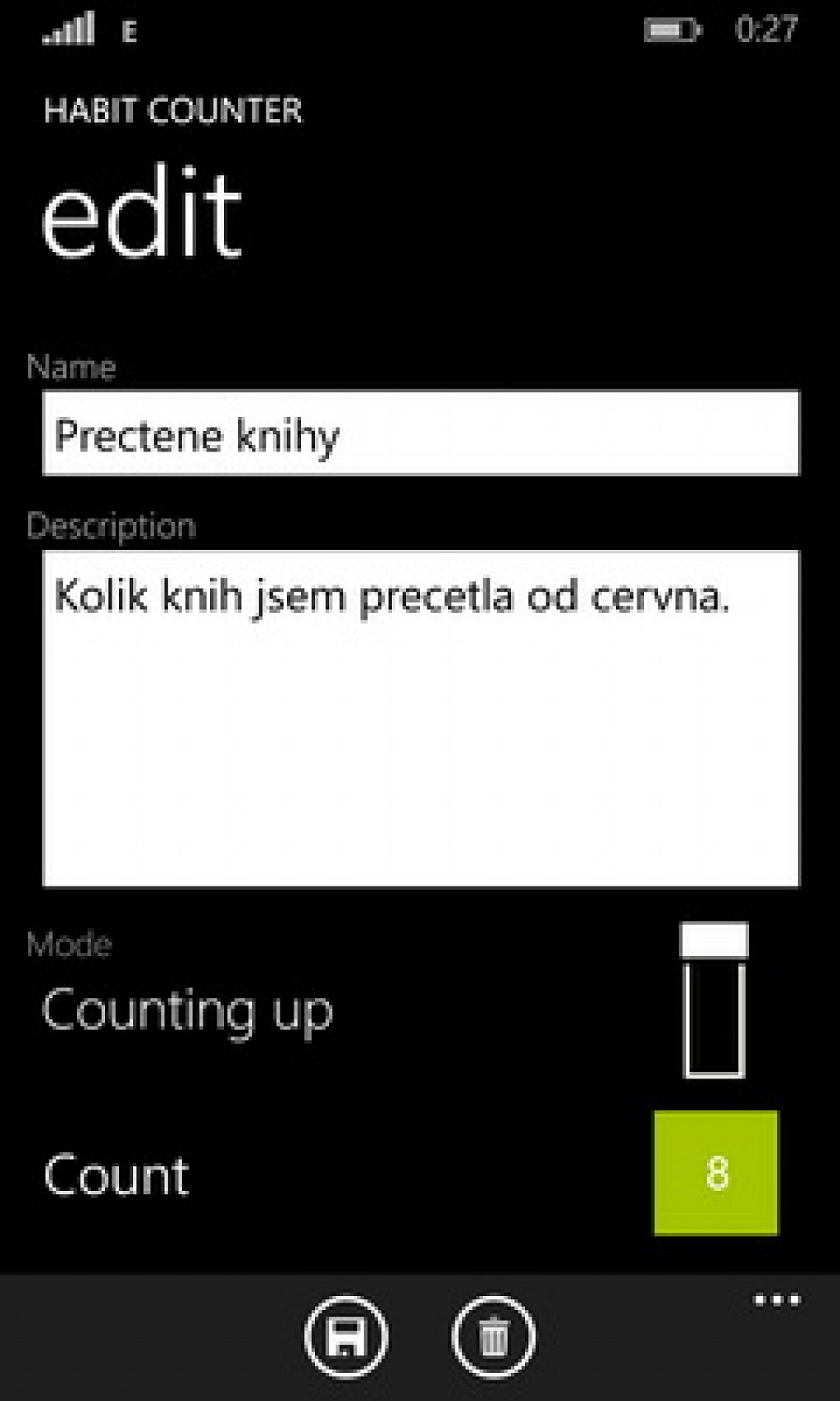 Habit Counter