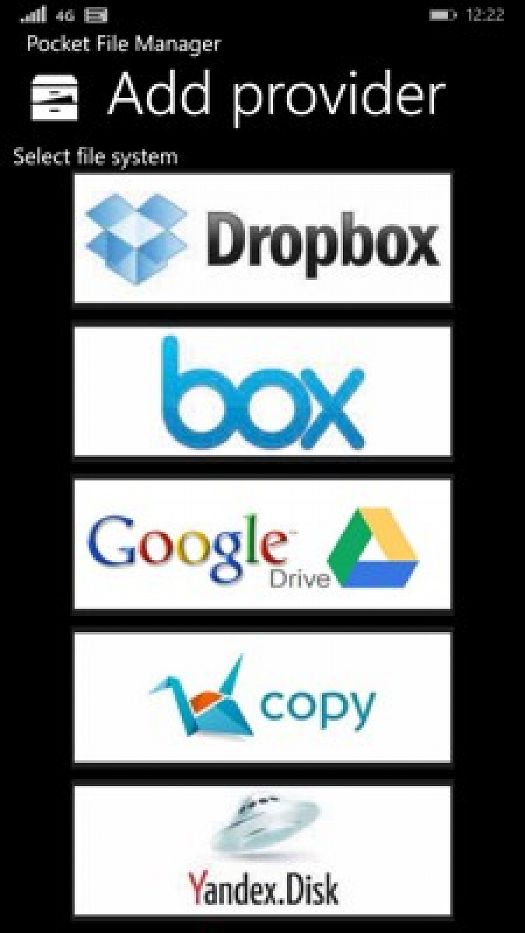 Pocket File Manager