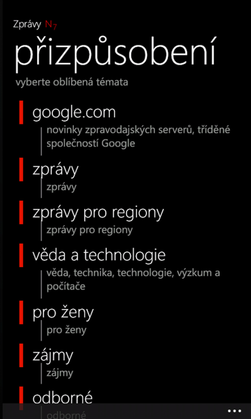 Zpravy N7