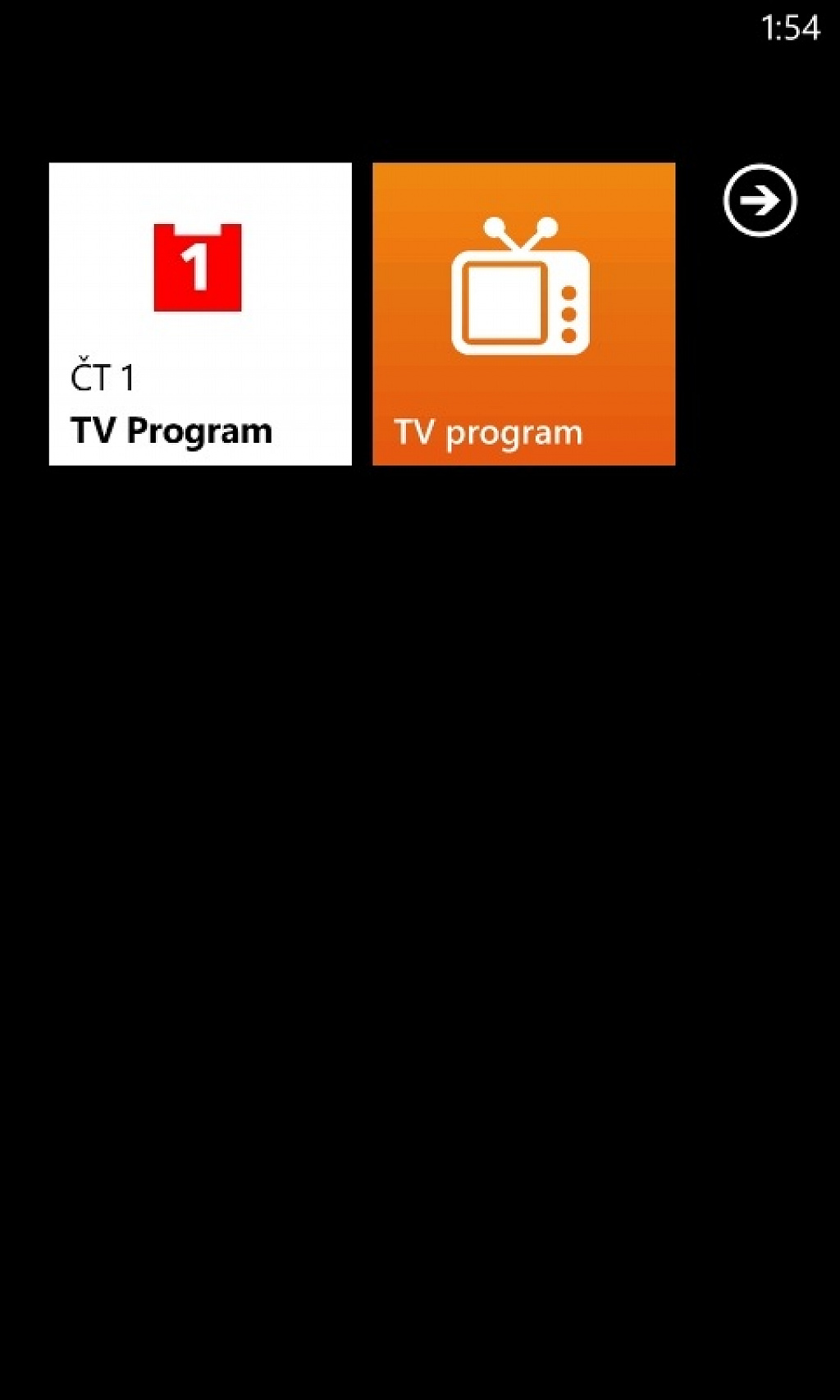 TV program