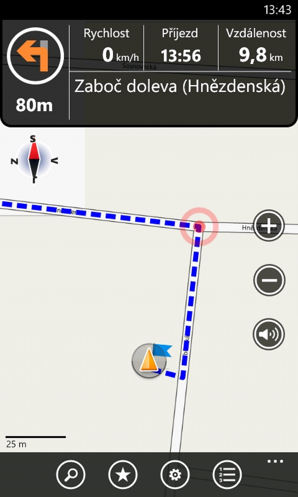 turn by turn navigation