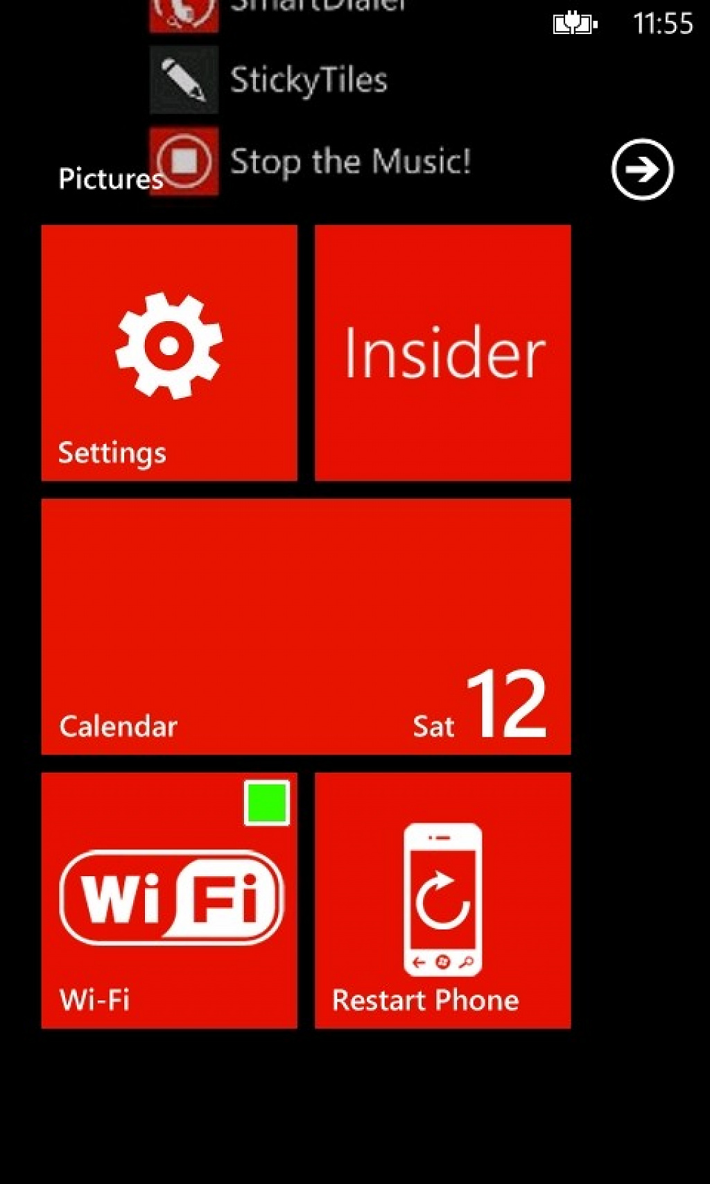 restart pro windows phone 7