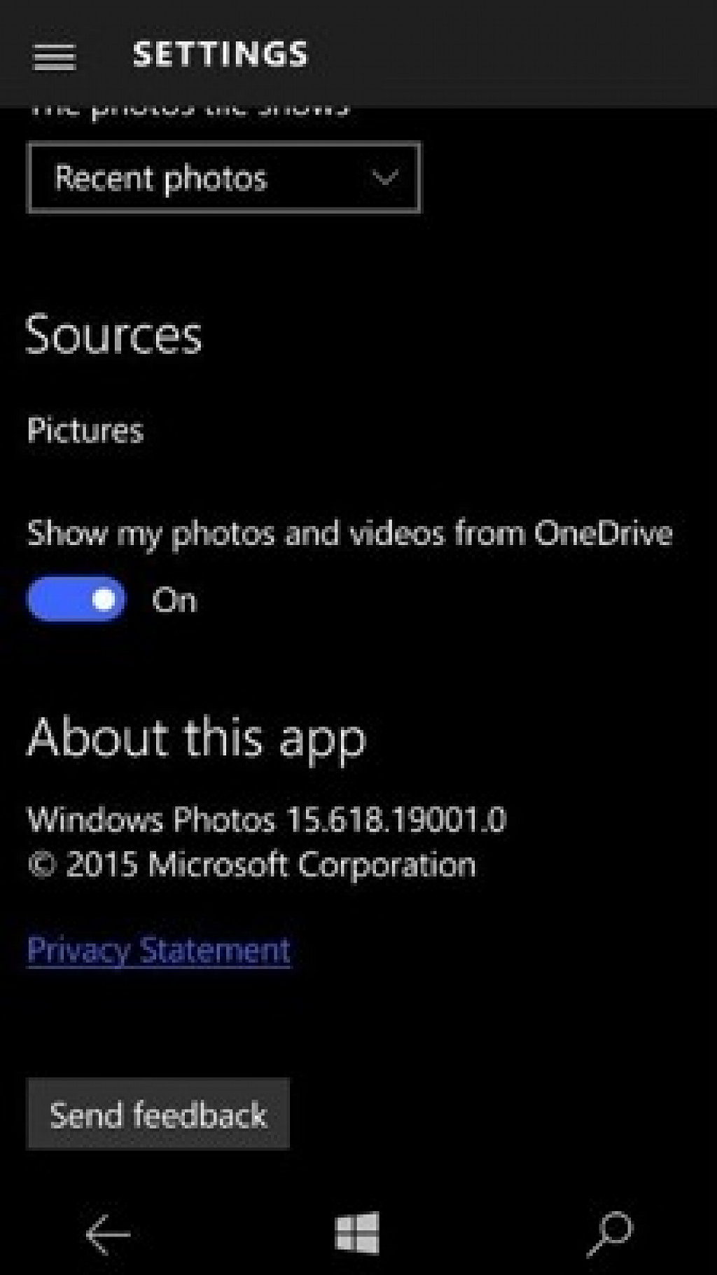 Windows 10 Mobile 10158 leak