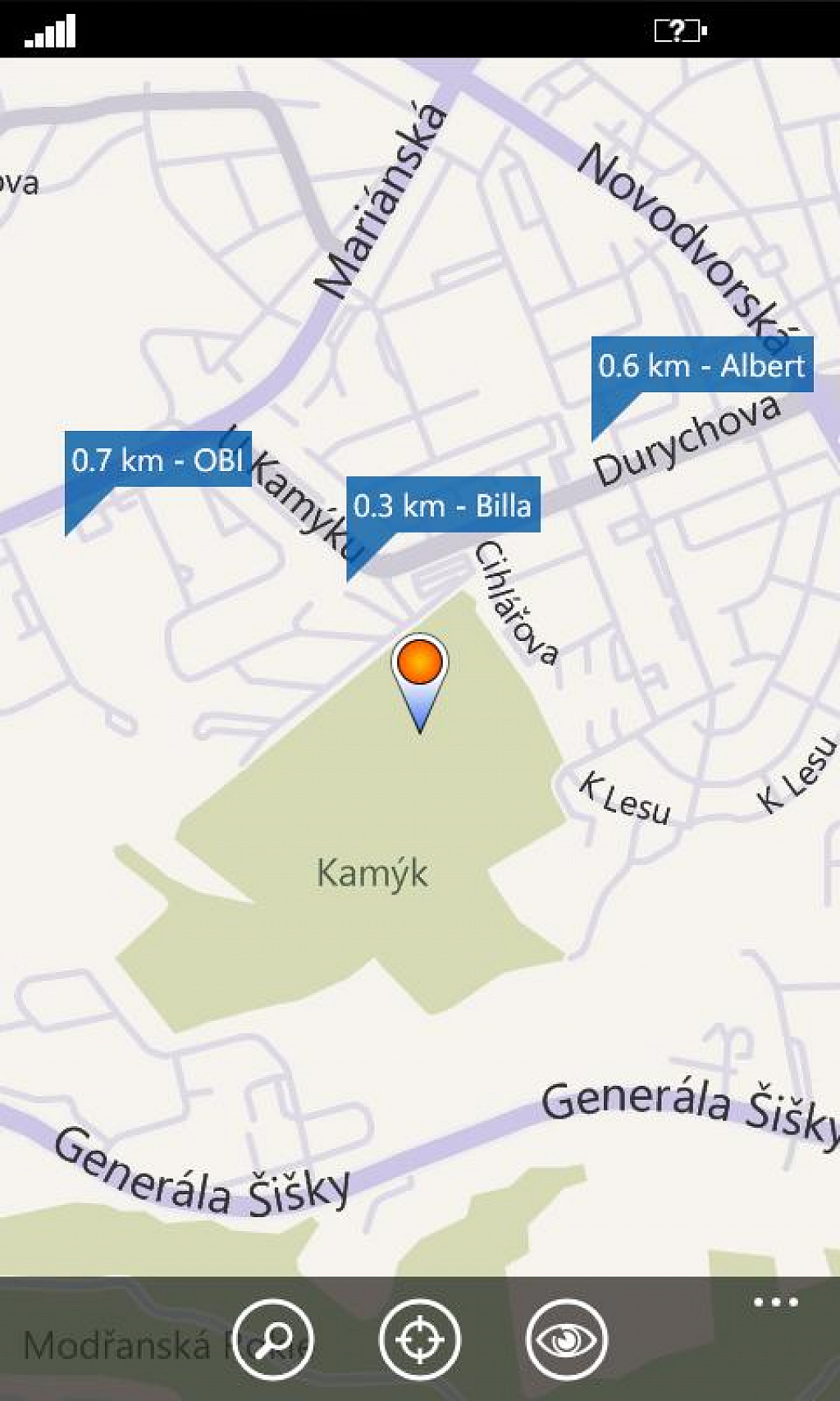 Obchody pro WP7