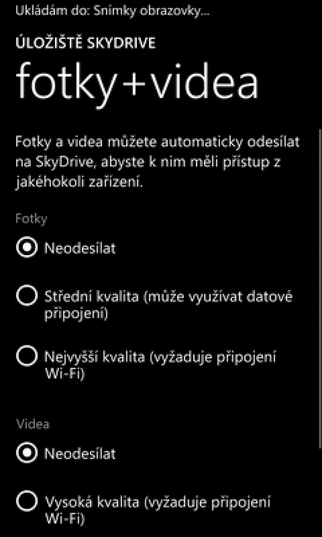 WP8 region