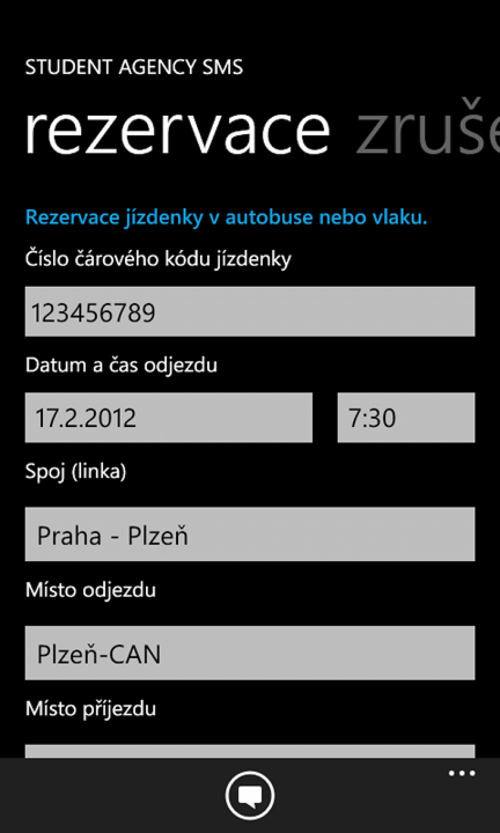 Student Agency SMS
