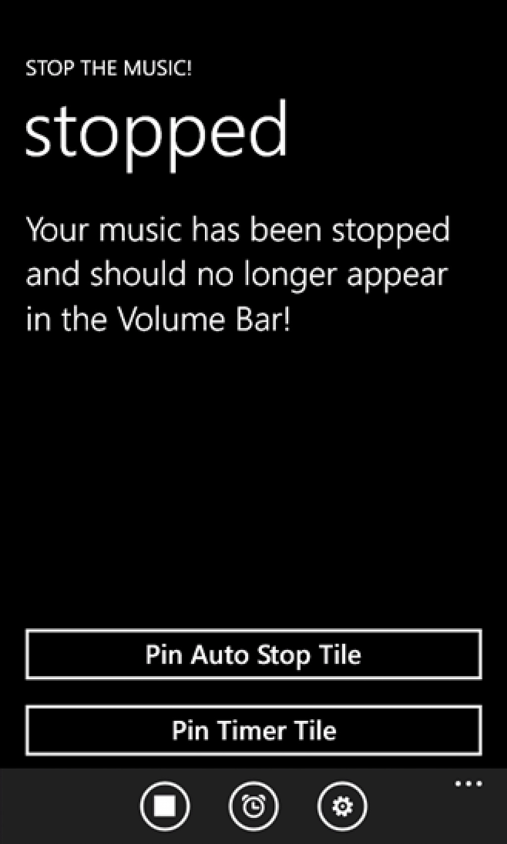 Stop the Music