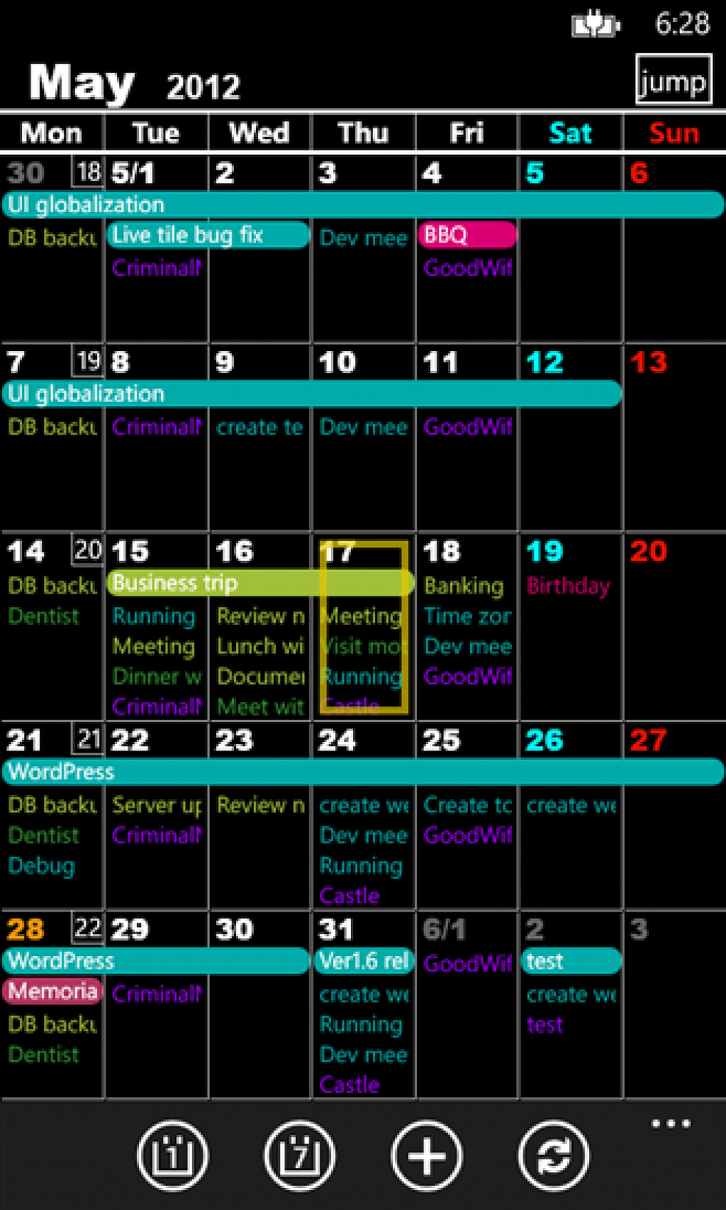 VsysCalendar 