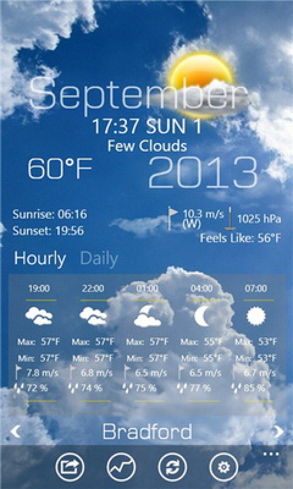 weather sence