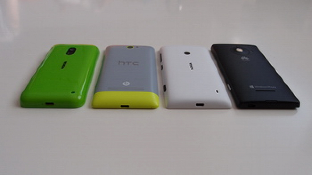 Nokia Lumia 520 vs. Nokai Lumia 620 vs. HTC 8S vs. Huawei Ascend W1