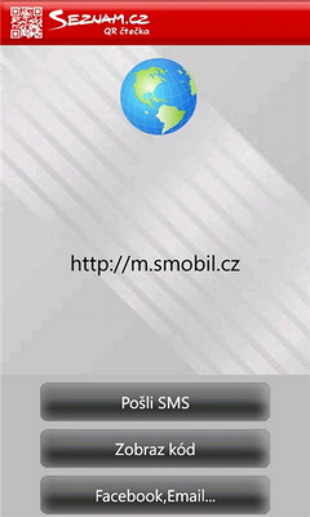 QR čtečka