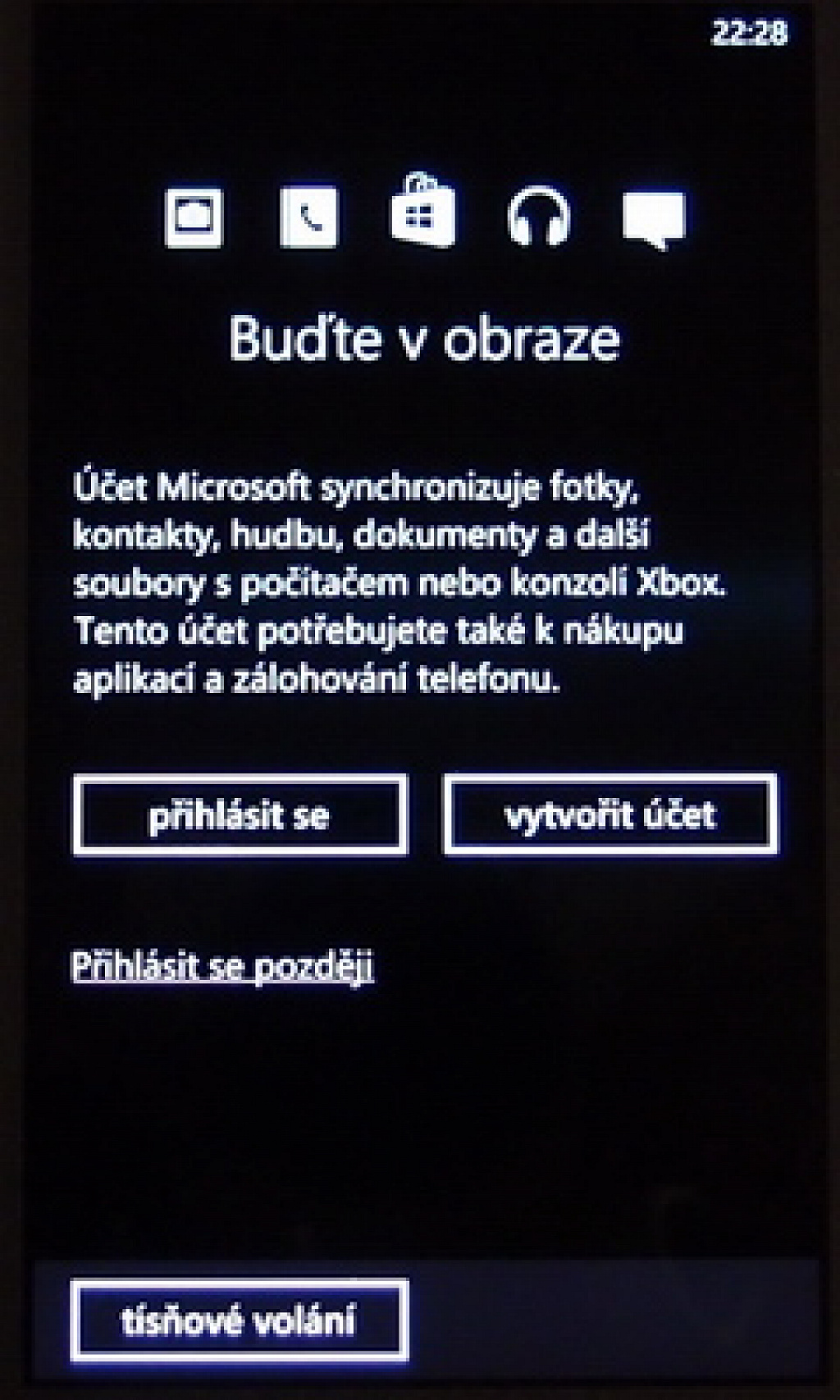 WP8 zálohování
