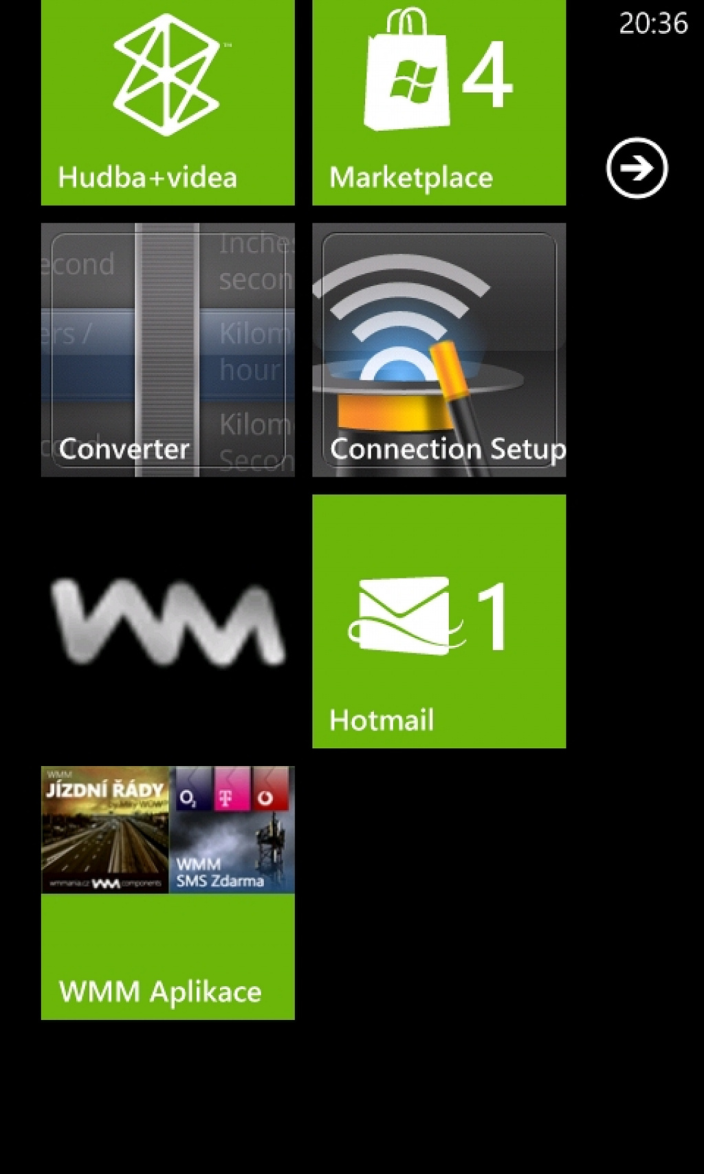 Folders for WP7